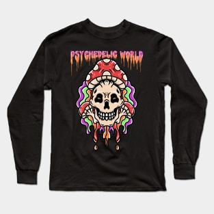 PSYCHEDELIC WORLD Long Sleeve T-Shirt